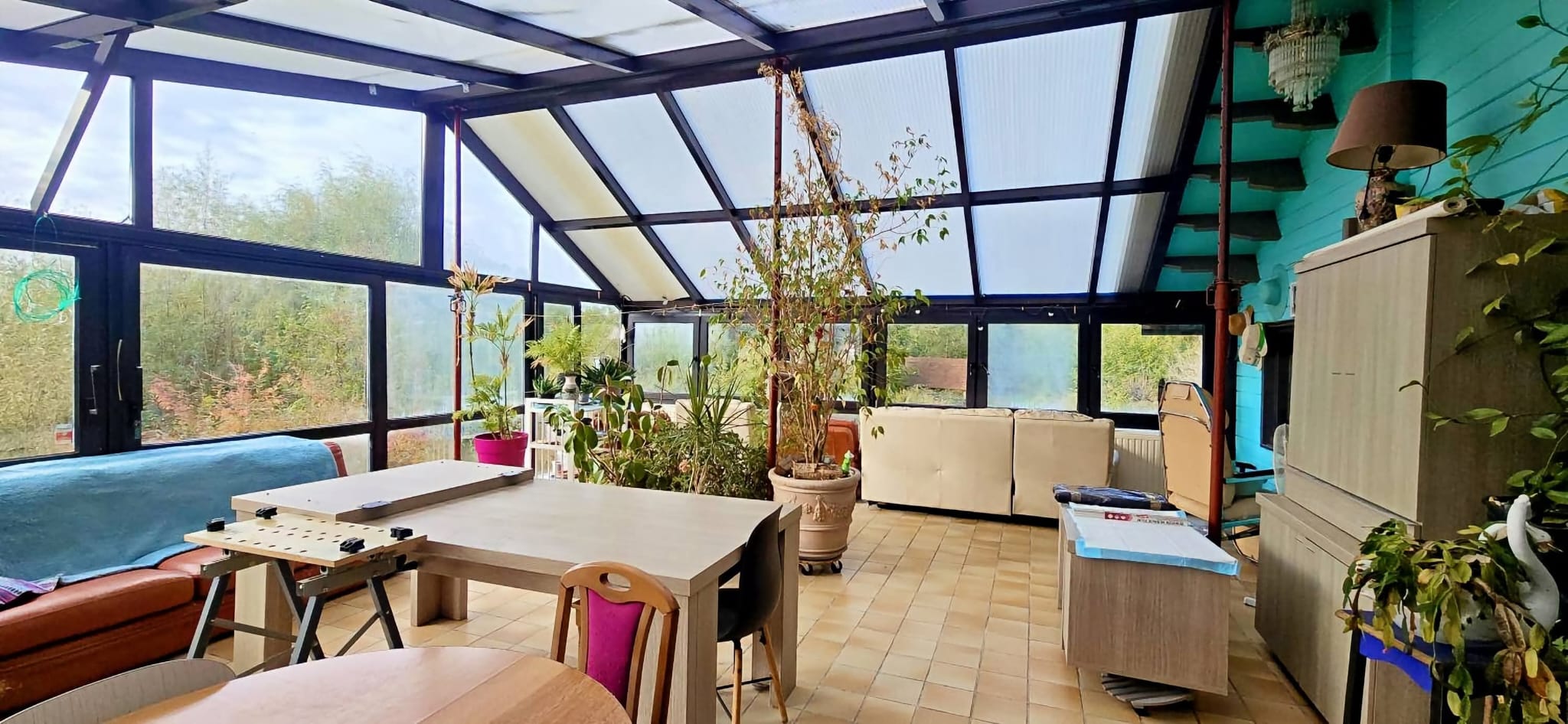 Chalet 2 chambres avec 6.550 m² de terrain